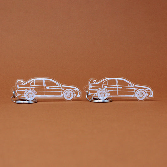 Mitsubishi Lancer Evo V Keychain | 1998-1999 (1 Pair)