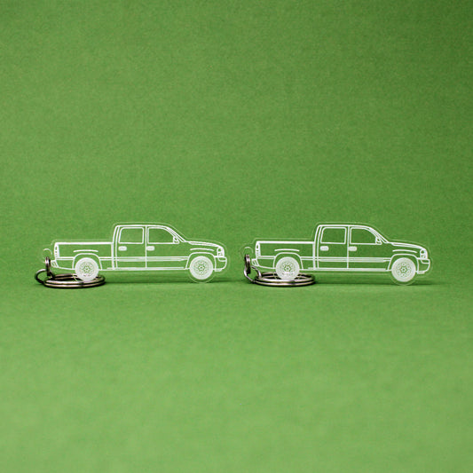 GMC Sierra 1500 Keychain Crew Cab | 1996-2006 (1 Pair)