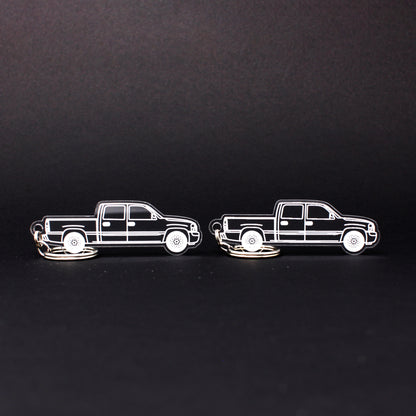 GMC Sierra 1500 Keychain Crew Cab | 1996-2006 (1 Pair)