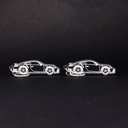 Porsche 911 Turbo Keychain 992.1 | 2020-2025 (1 Pair)