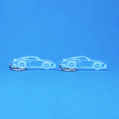 Porsche 911 Turbo Keychain 992.1 | 2020-2025 (1 Pair)