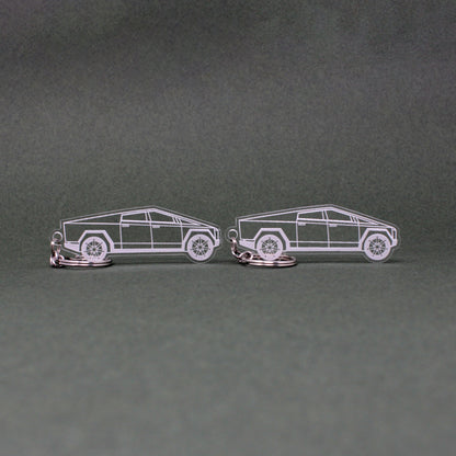Tesla Cybertruck Keychain | 2024+