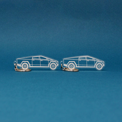 Tesla Cybertruck Keychain | 2024+