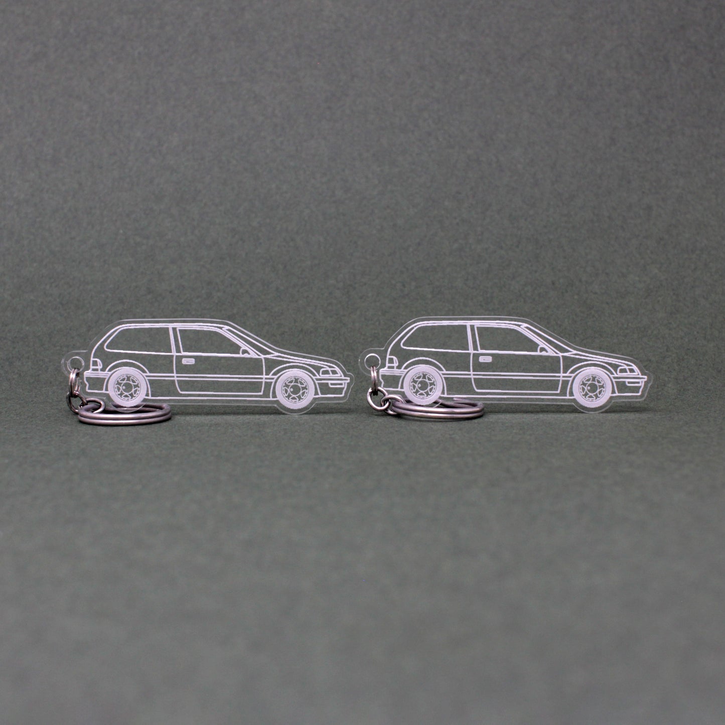 Honda Civic Keychain EF Hatchback | 1988-1991