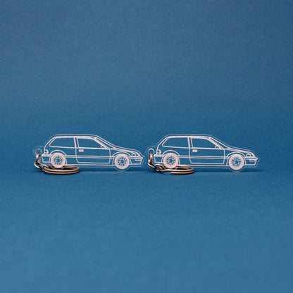 Honda Civic Keychain EF Hatchback | 1988-1991