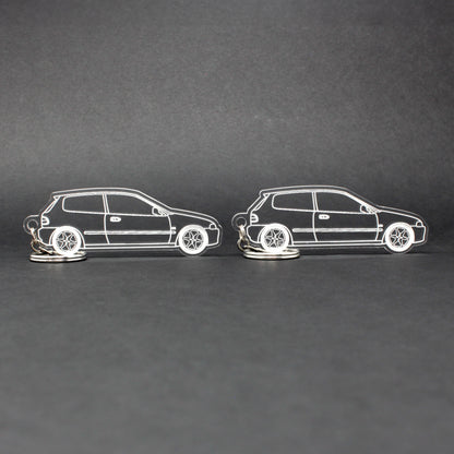 Honda Civic Keychain EG Hatchback | 1992-1995