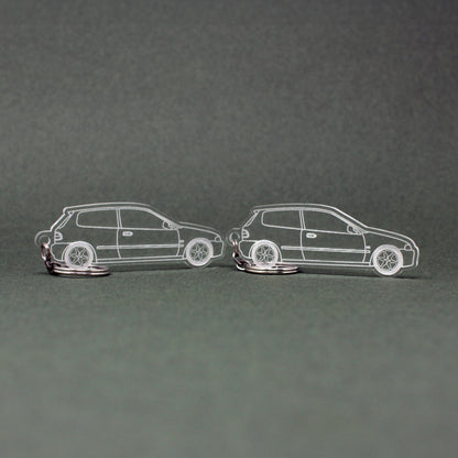Honda Civic Keychain EG Hatchback | 1992-1995