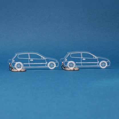 Honda Civic Keychain EG Hatchback | 1992-1995 (1 Pair)