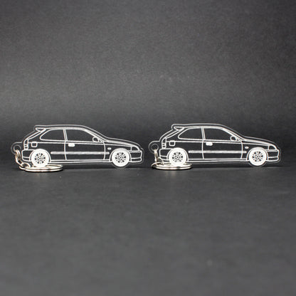 Honda Civic Keychain EK Hatchback | 1996-2000