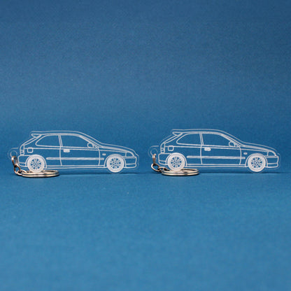 Honda Civic Keychain EK Hatchback | 1996-2000