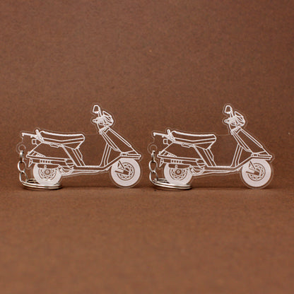Honda Elite 80 Keychain | 1984-2007 (1 Pair)