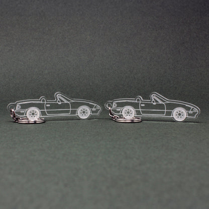 Mazda Miata Keychain NA [Lights Down] | 1989-1997