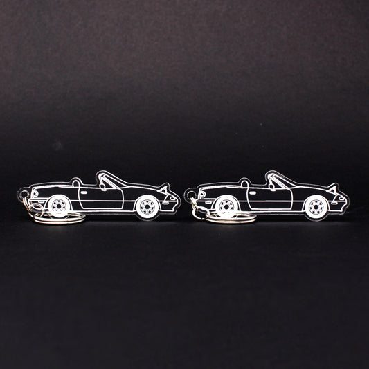 Mazda Miata Keychain NA [Lights Up] | 1989-1997 (1 Pair)