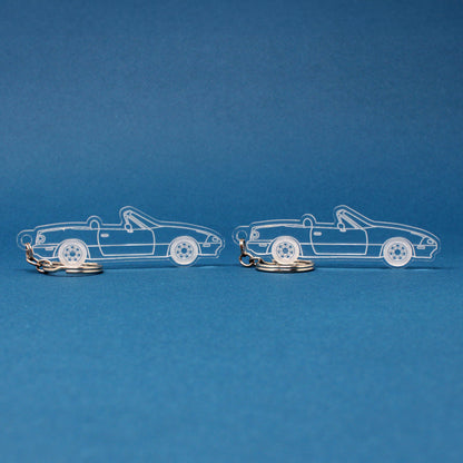 Mazda Miata Keychain NA [Lights Down] | 1989-1997