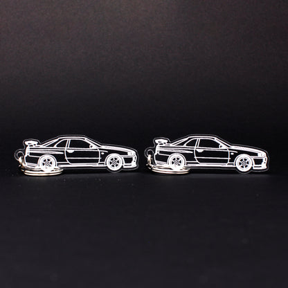 Nissan Skyline GTR Keychain R34 | 1999-2002 (1 Pair)